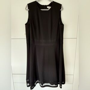 Calvin Klein Black Sleeveless Dress. Size 18W.